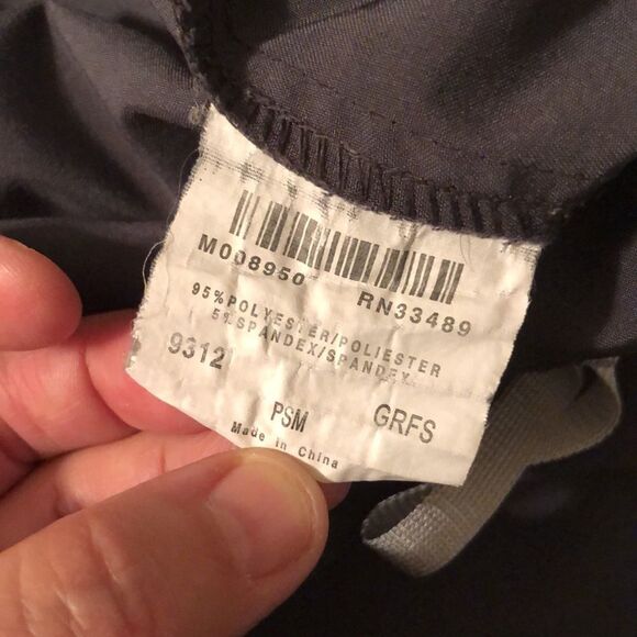 UP SP Charcoal Gray Drawstring Scrub Pants - Picture 13 of 14